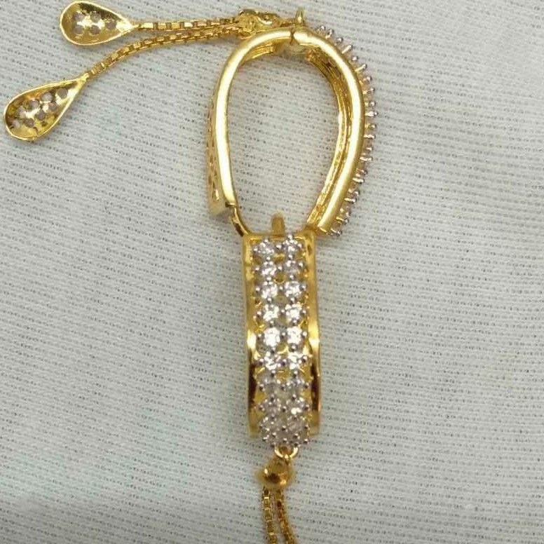 22K / 916 Gold Ladies Chain Latkan Bali