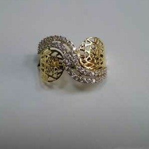 22KT Gold Ladies Indian Fancy Ring