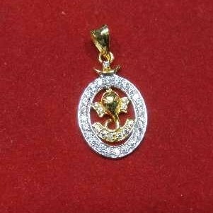 22K Gold Ladies Indian Fancy Religious Pendant