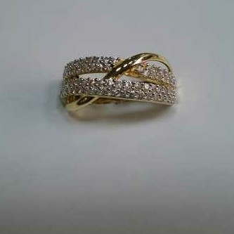 22K Gold Ladies Indian Fancy Ring