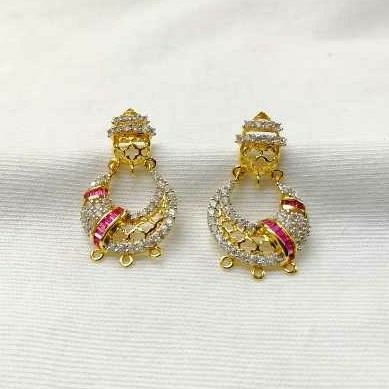 22K Gold Ladies Indian Fancy Ramleela Bali