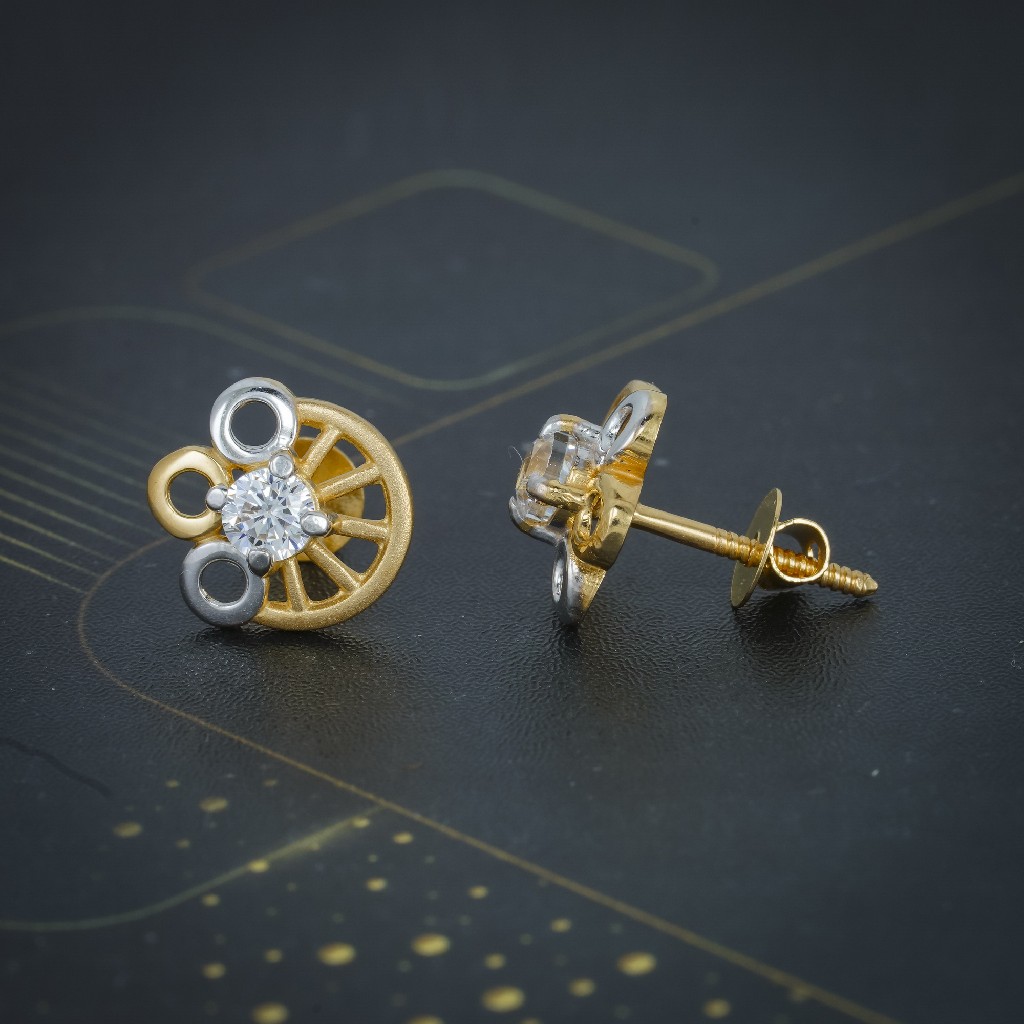 Cz solitaire baby tops