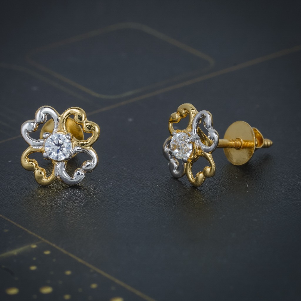 Cz solitaire baby tops