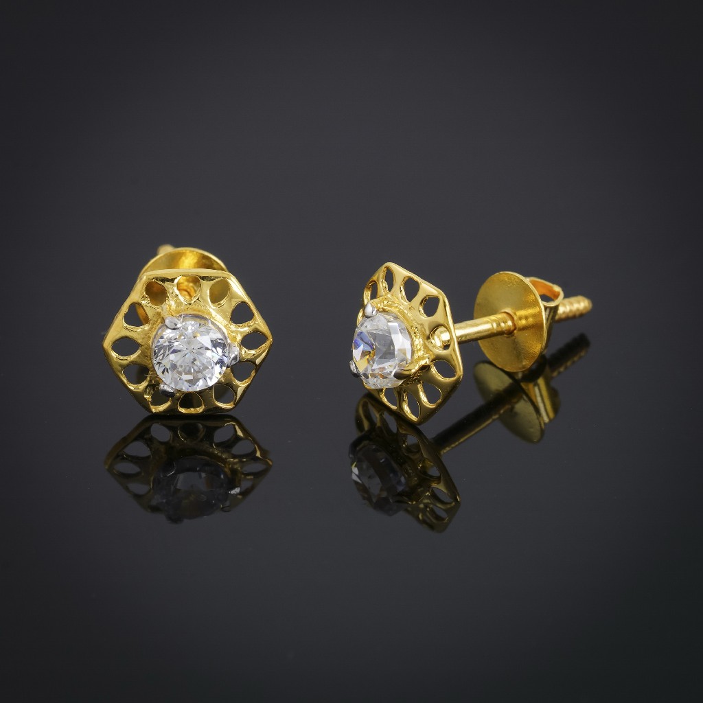 Cz solitaire baby tops