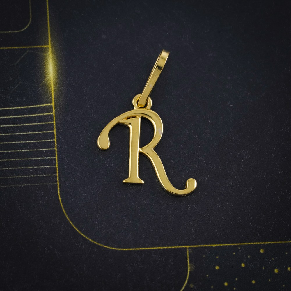 Plean letter pendant