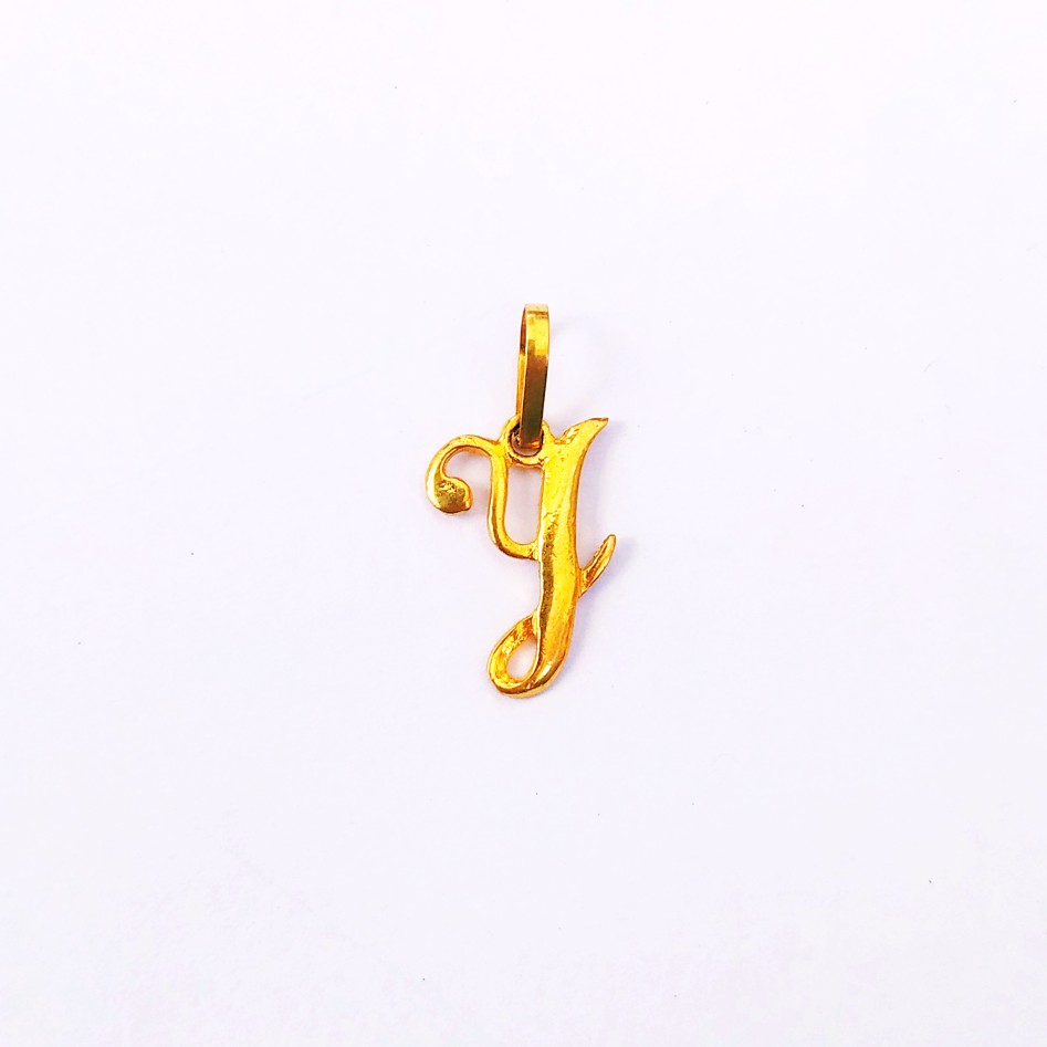 Alphabet pendant