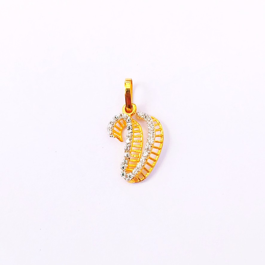 Alphabet pendant