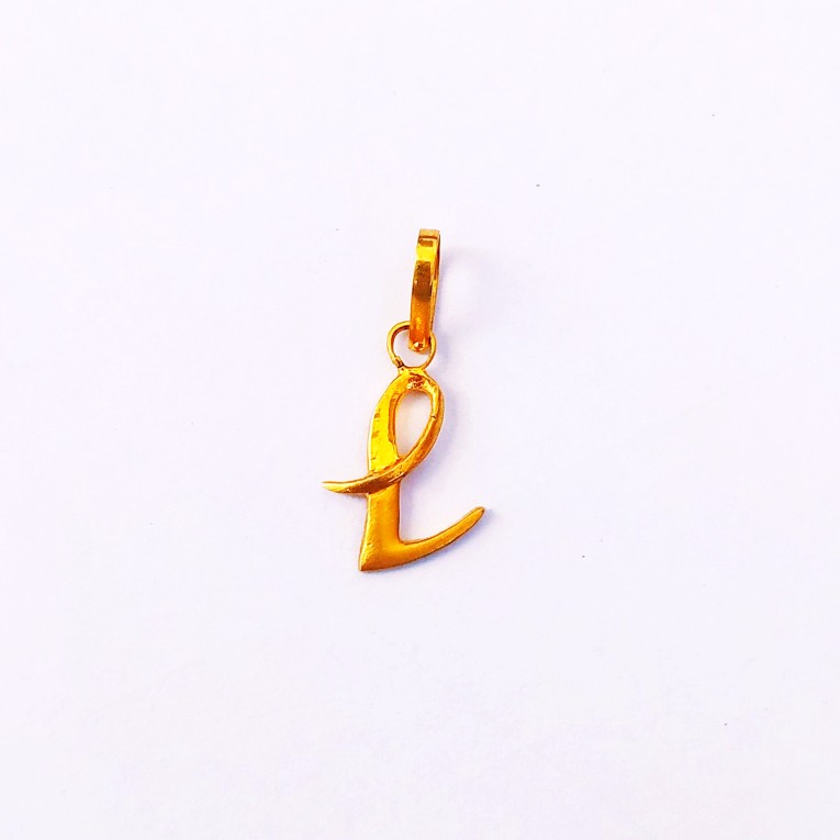 Alphabet pendant