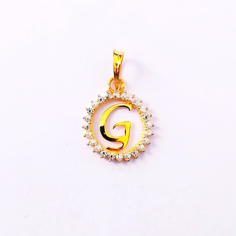 Alphabet pendant