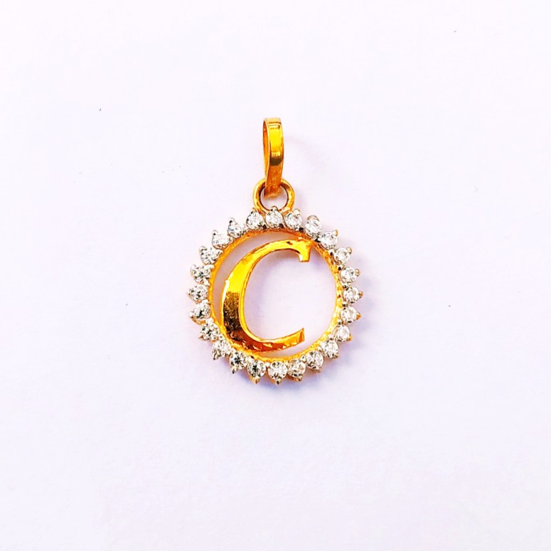 Alphabet pendant