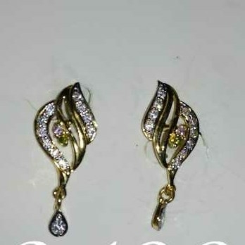 Gold Ladies Indian Fancy Butti Yellow
