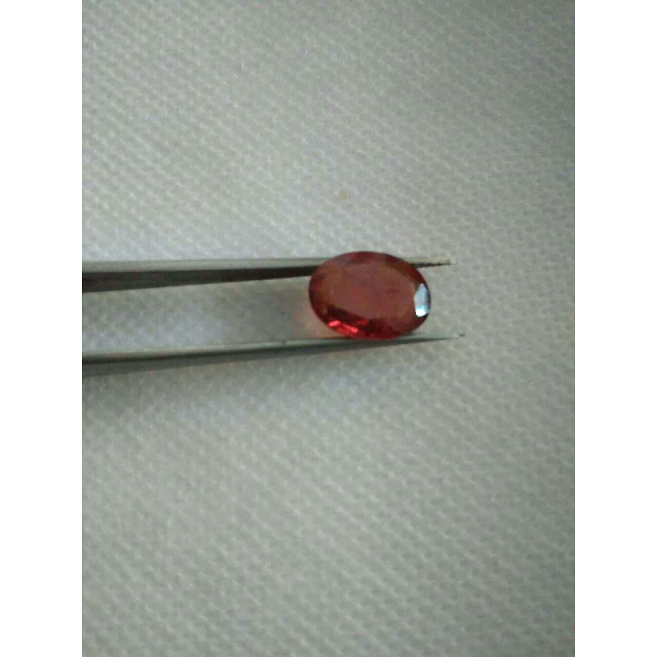 3.10ct oval red spinel