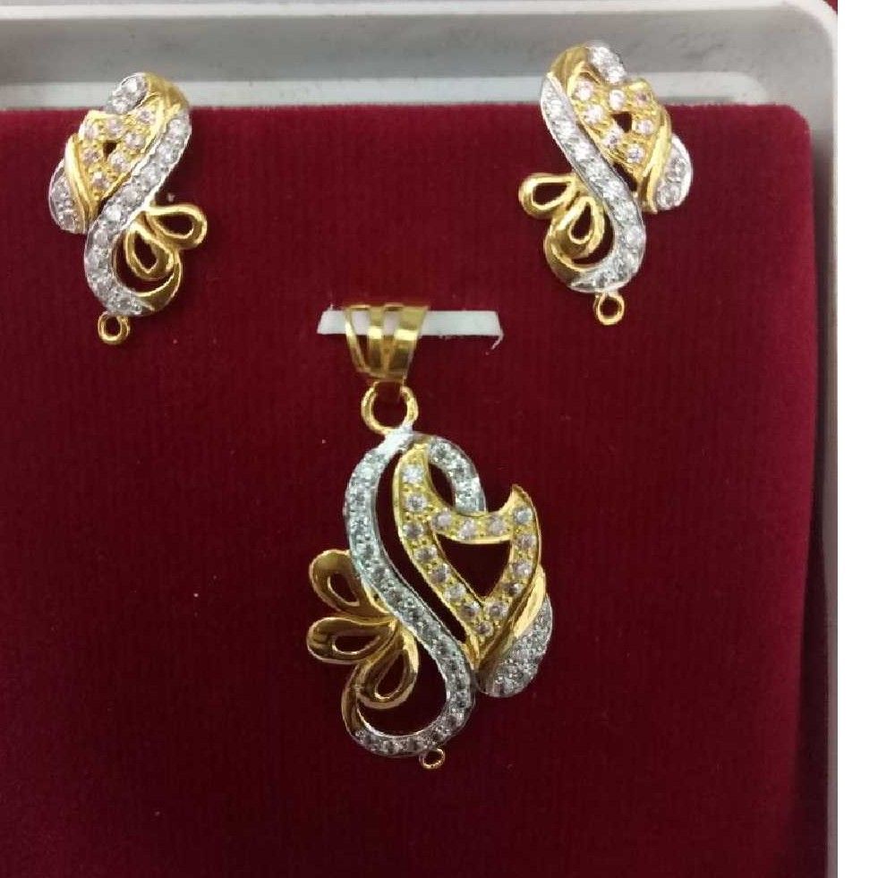 22KT Gold Pendant Set