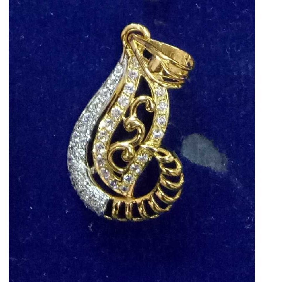 22KT Gold Designer Pendant