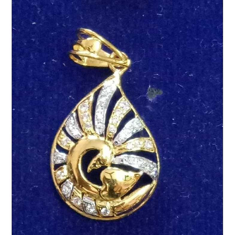 22KT Gold Designer Pendant