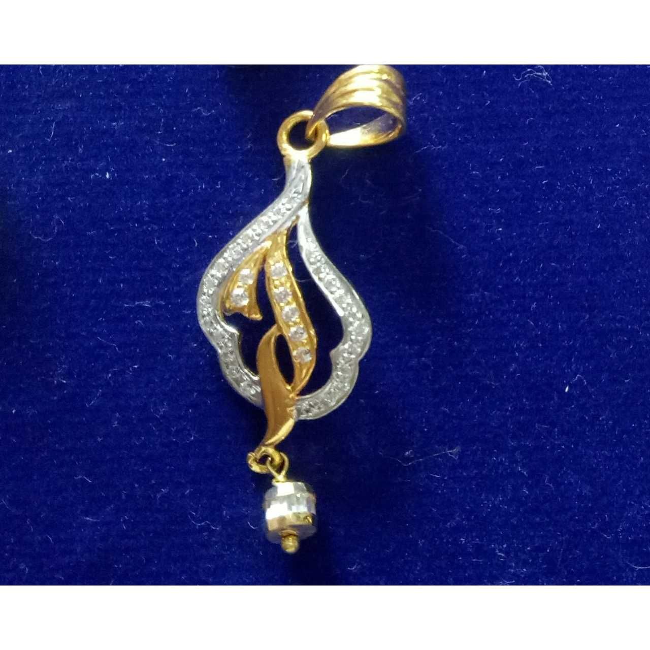 22KT Gold Designer Pendant