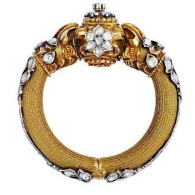 Gold Bangles Nakshi Work