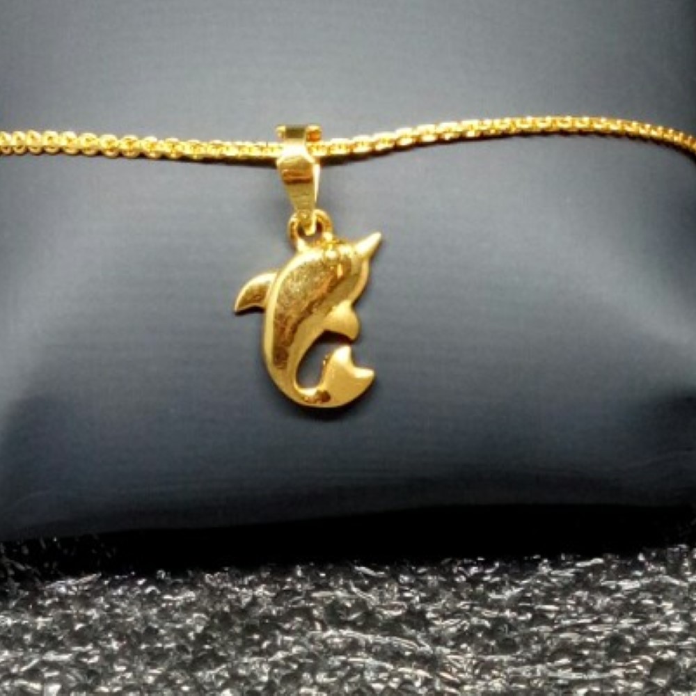 18K Gold Trending Design Pendant DJP28