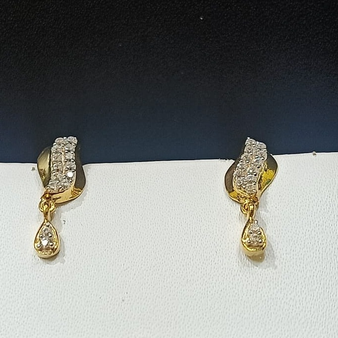 18CT Trendy Design Gold Hallmark Earring