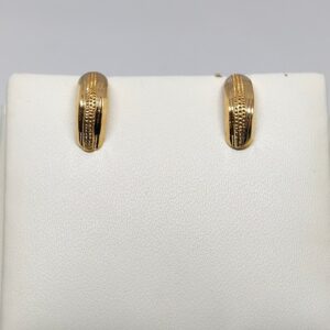 18KT gold antique earring dj-e014