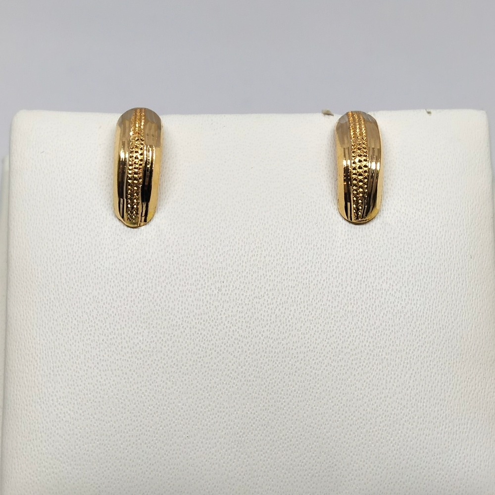 18KT gold antique earring dj-e014
