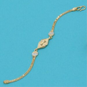 Handmade 22k Gold Baby Bracelet