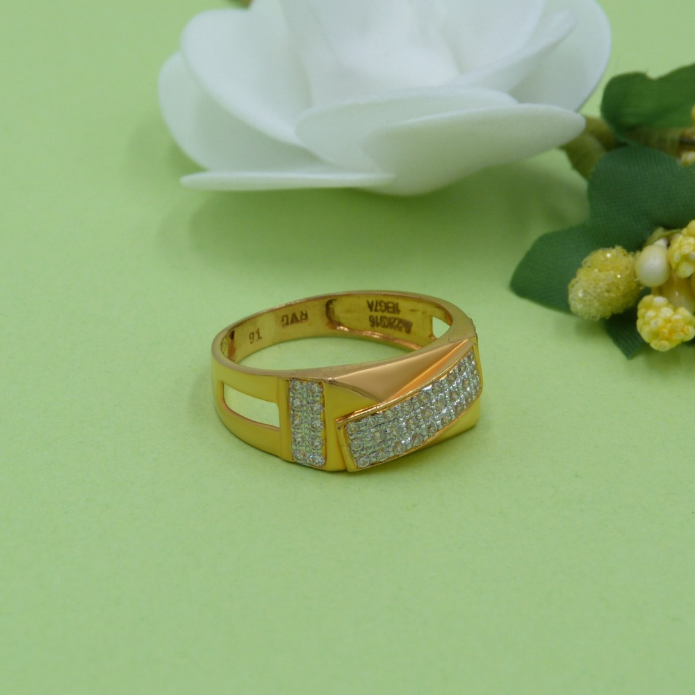 Men's Fancy Ring 22k Gold