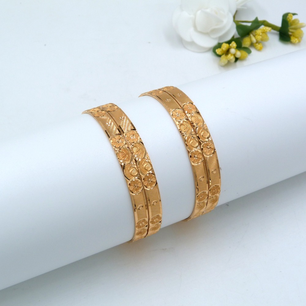 Handmade 916 gold bangles