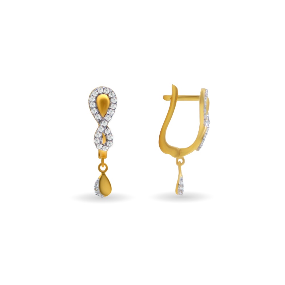 Infinity 18k gold bali