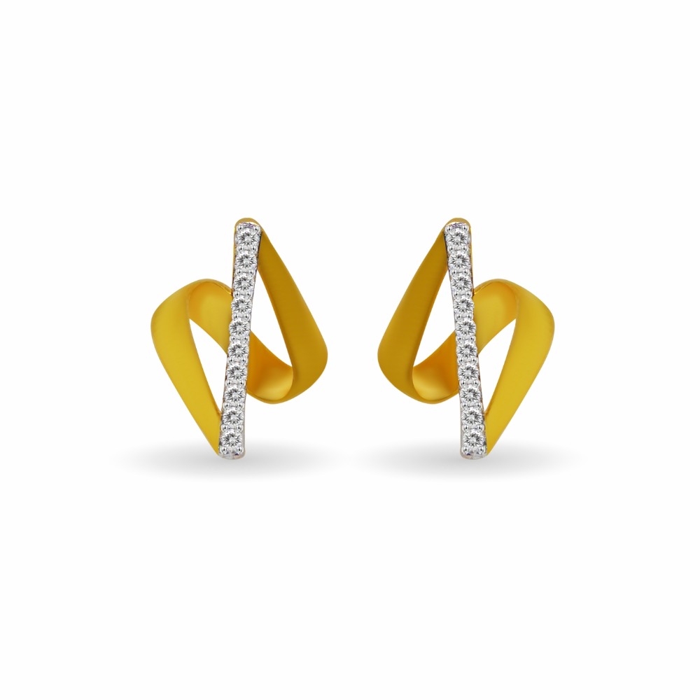 3D Curve 18k Gold Bali