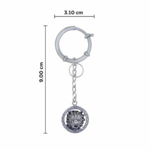Lion 925 Silver Keychain