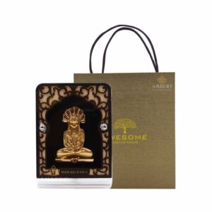 Parshvanatha 24k gold foil frame