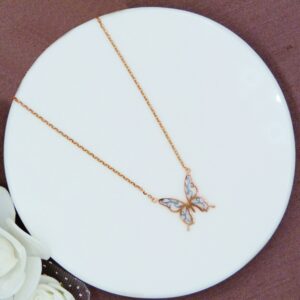 Butterfly 18k Rose Gold Chainset