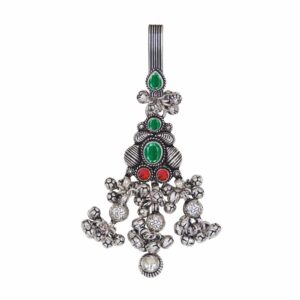 Antique Silver Oxidized Judo