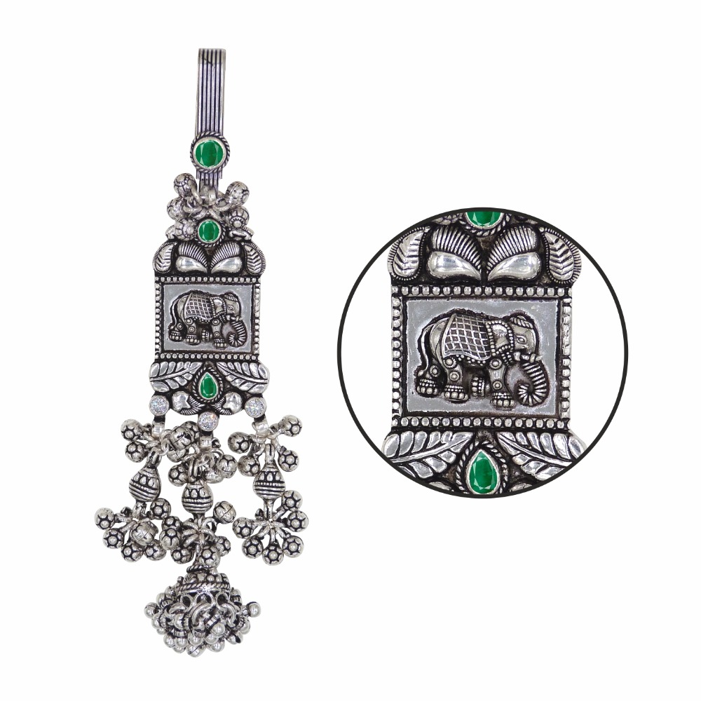 Antique silver elephant design judo