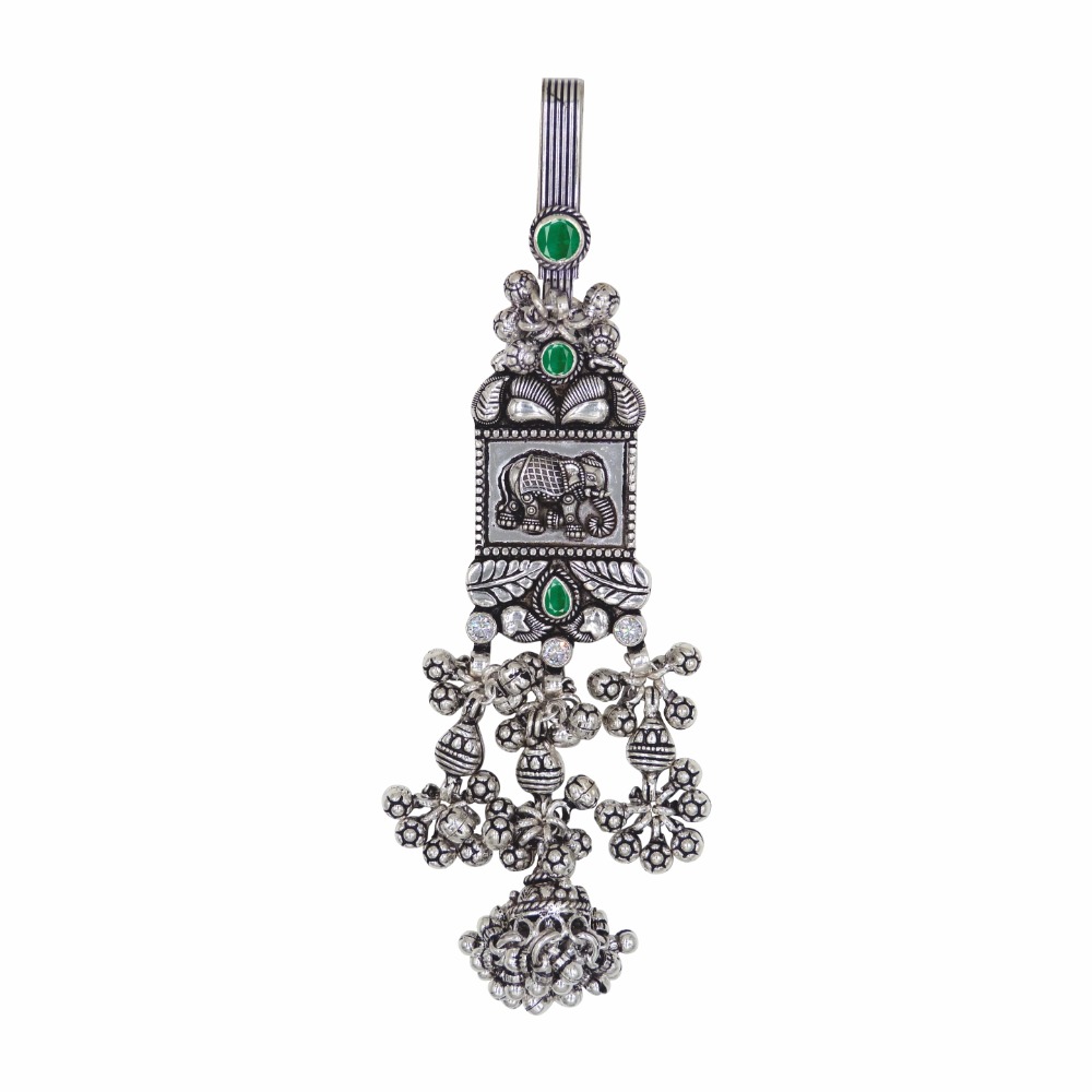 Antique silver elephant design judo