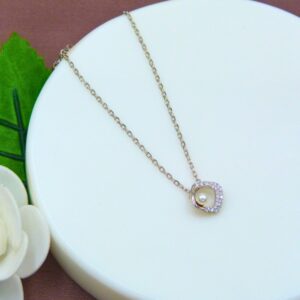 Little pearl silver chain set