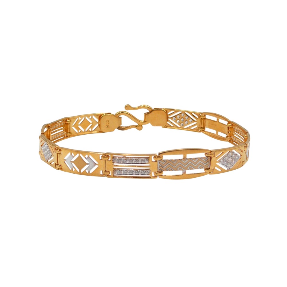 Men's Light Waight Bracelet 22k Gold