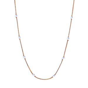 Little  pearl 22k Gold chain