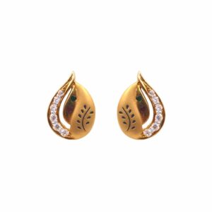 Lesar Crafed Leaf Tops 22k Gold