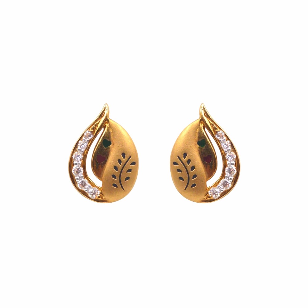 Lesar Crafed Leaf Tops 22k Gold