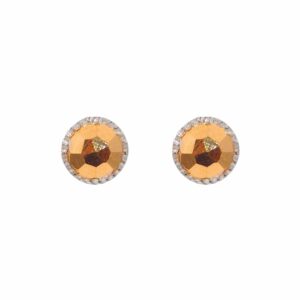 Vertical Rohdium Tops 22k Gold
