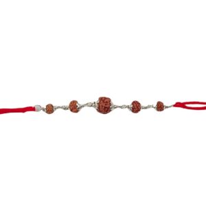 Rudraksh Rakhi 925 Silver