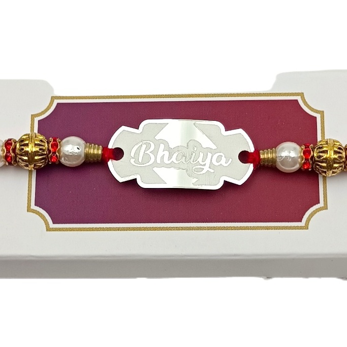 Bhaiya Rakhi 999 Silver