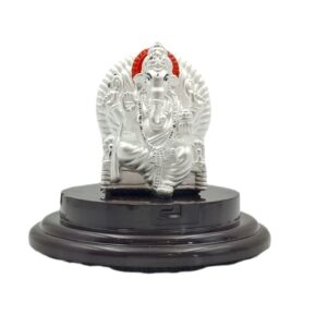 Ganesha 999 Silver Idol