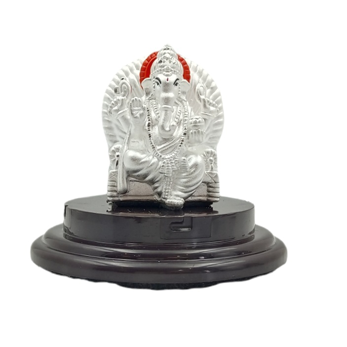 Ganesha 999 Silver Idol