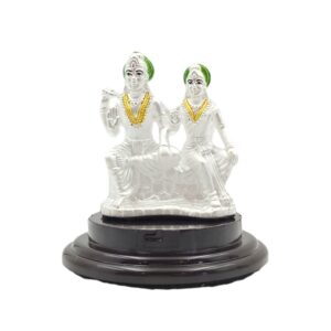 Visnu Laxmi 999 Silver Idol