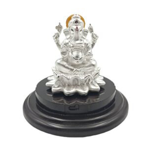 Ganesha 999 Silver Idol