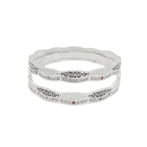 Oxo Fancy 925 Silver Bangle