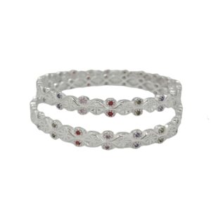Fancy 925 Silver Bangles